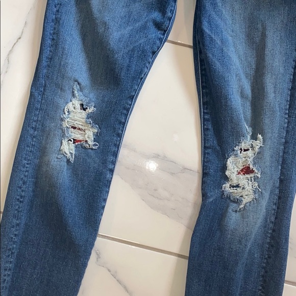 Mother high waisted looker ankle fray - Picture 4 of 4